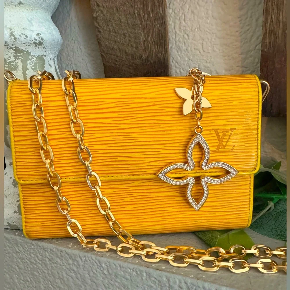 Louis Vuitton Epi Leather Etui Papier Porte Tresor Wallet/converted